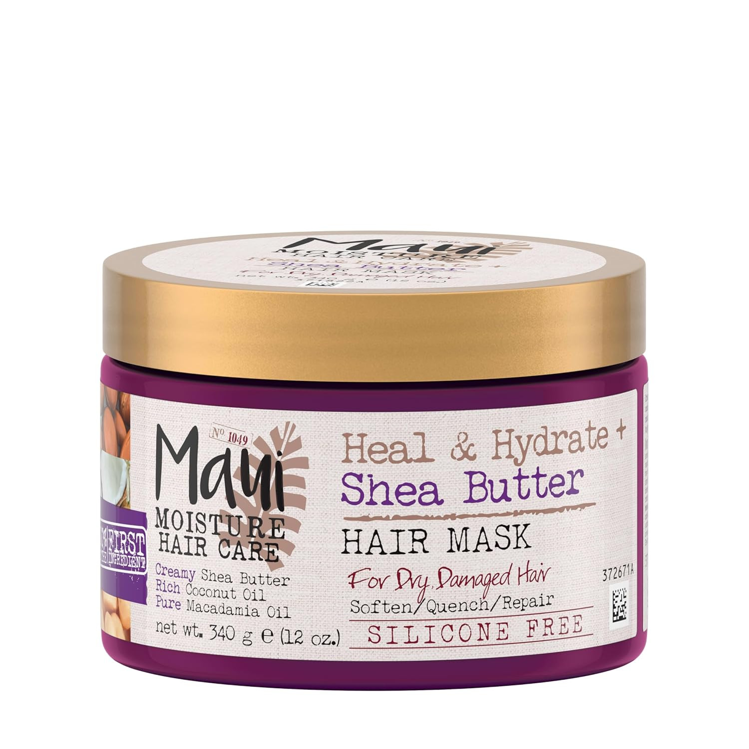 Maui Moisture Heal & Hydrate + Shea Butter Hair Mask & Leave-In Conditioner Trea