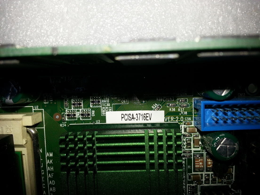 PCISA-3716E2V V1.1 SINGLE BOARD COMPUTER WORKING TESTED