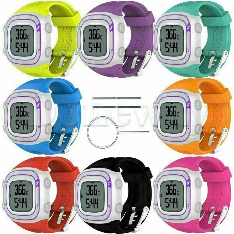 For Garmin Forerunner 10 15 Silicone Men&Women's Watch Band Strap Replace Parts