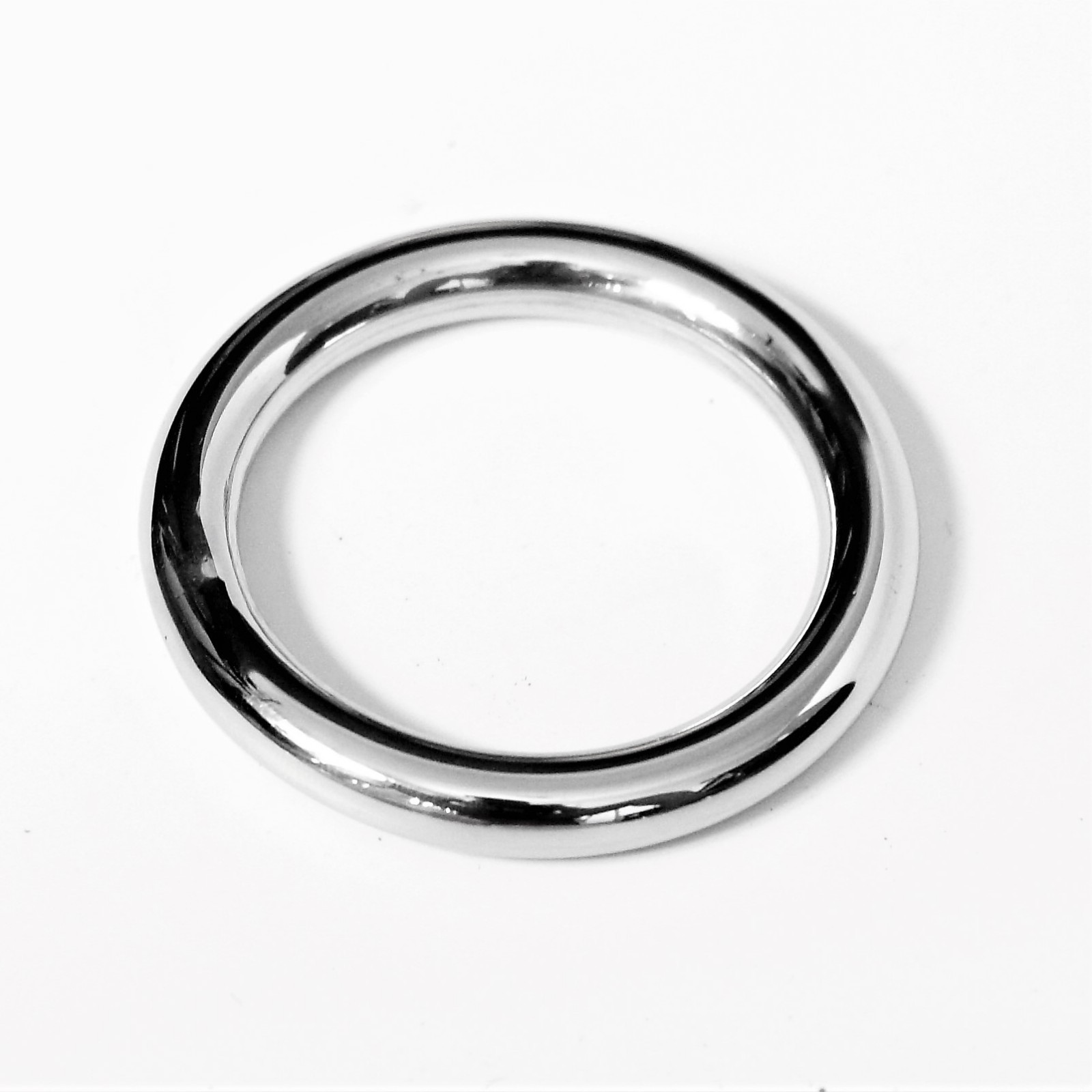 Delay Enhancer Chastity Ring Stainless Steel Ball Stretcher Pendant Squeeze CR37