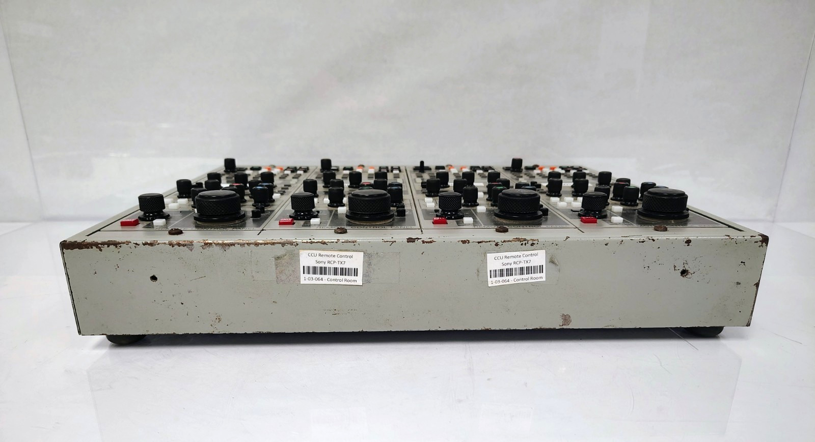 (4) SONY REMOTE CONTROL PANEL RCP-TX7 - NO CABLES - UNTESTED