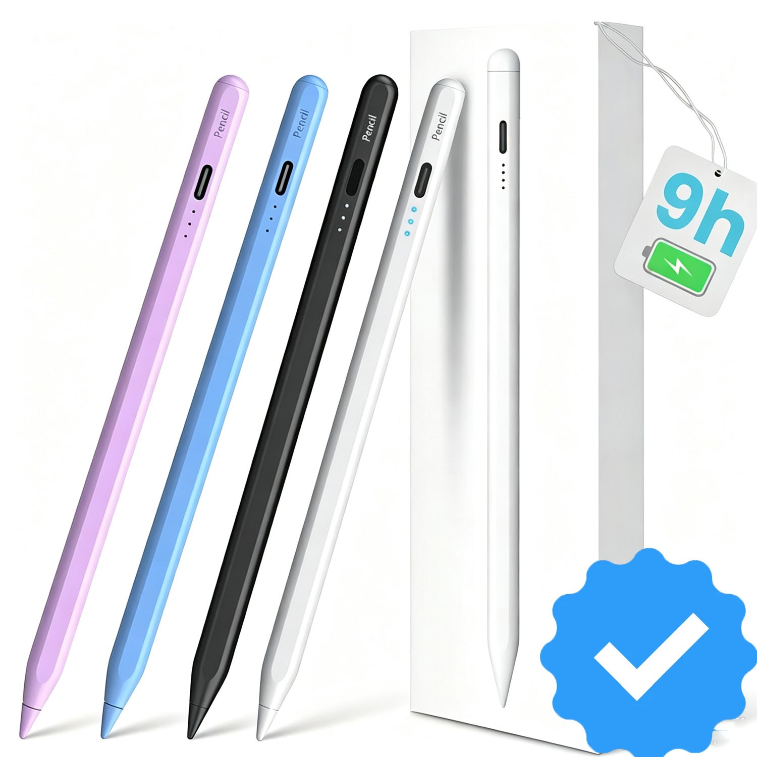 Stylus Pen For Apple iPad Pencil 10/9/7/8th/Mini/Air 4/5/6th/Pro 11&12.9'' M4