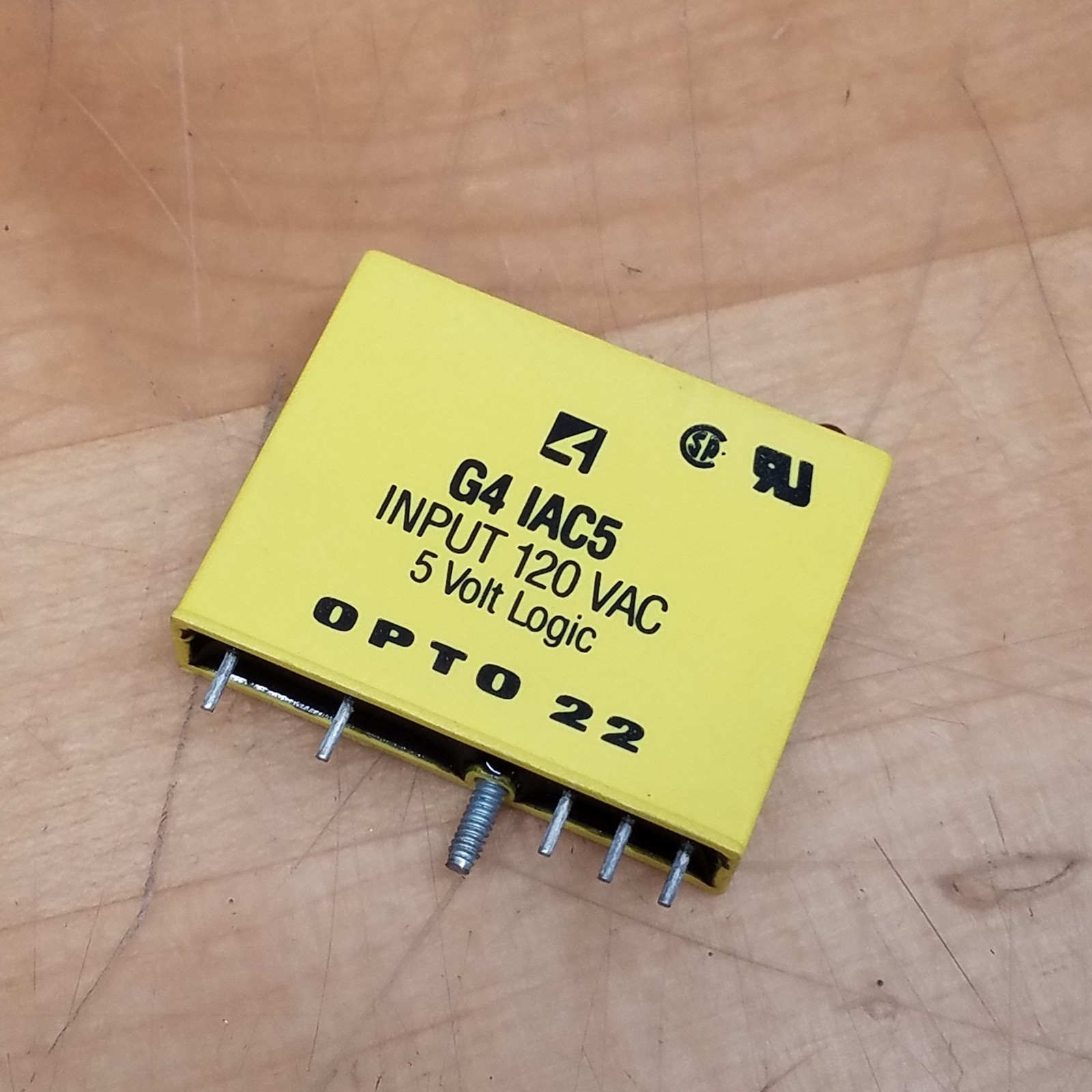 Opto 22 G4 IAC5 Input Module, 120VAC, 5 Volt Logic - USED