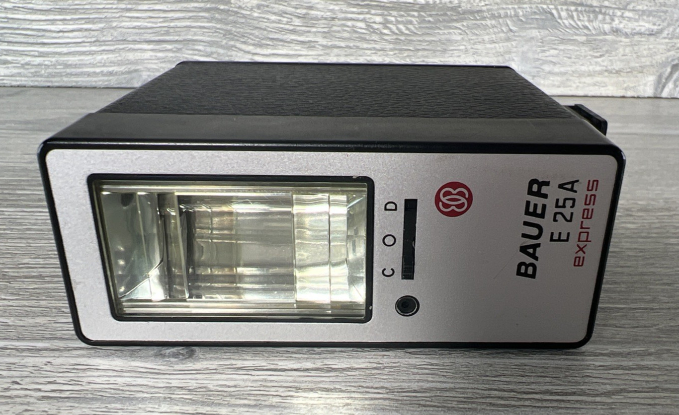 Bosch Bauer E 25 A Express Ultrablitz Flash Accessory Made In Germany Vintage