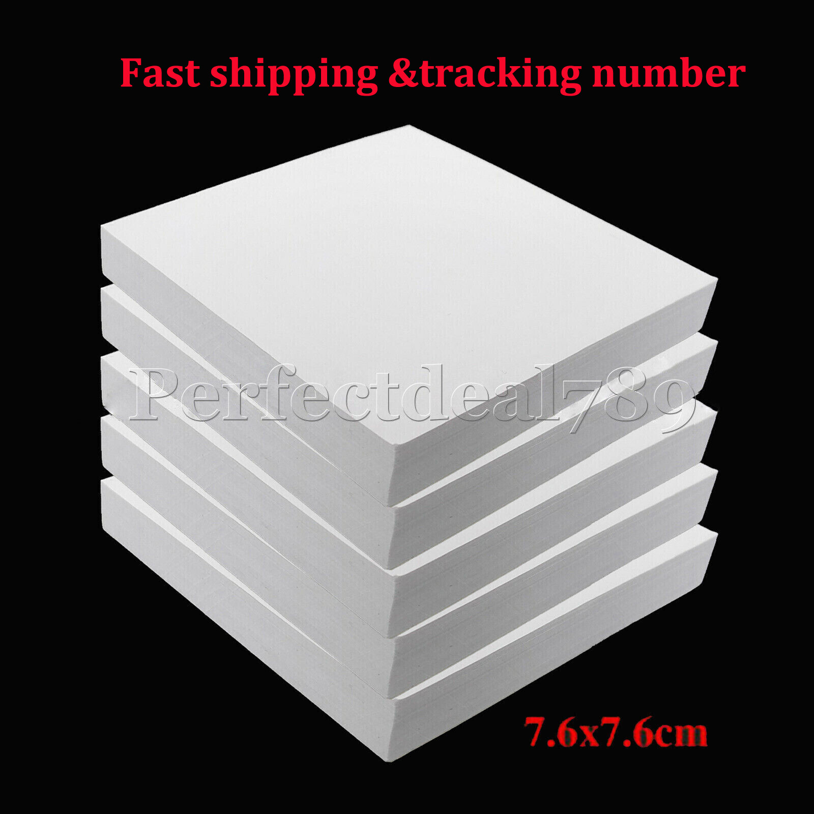 Dental Mixing Pad 3"x3"/7.6cm×7.6cm Poly Coated For Dycal Root Canal