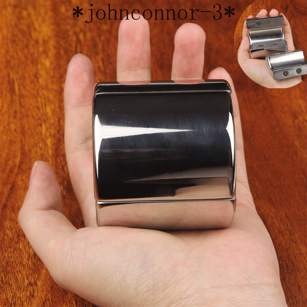 Male Ball Stretcher Chastity Rings Magnetic Weight Heavy Stainless Steel Metal