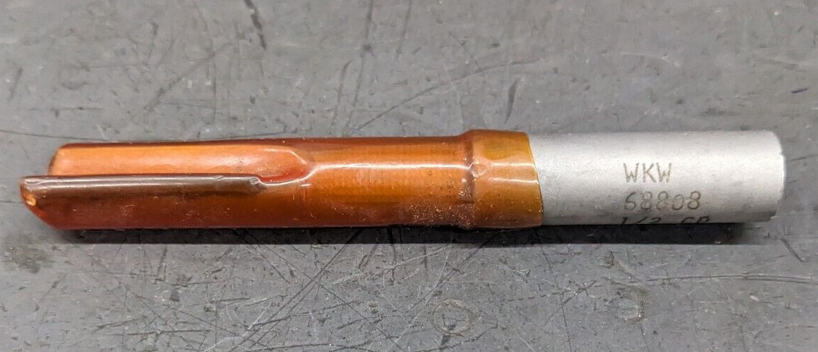 WKW Carbide Tipped Stagger Tooth Router Bit 1/2" CD 2-1/4" CL 1/2" SH 68808 USA