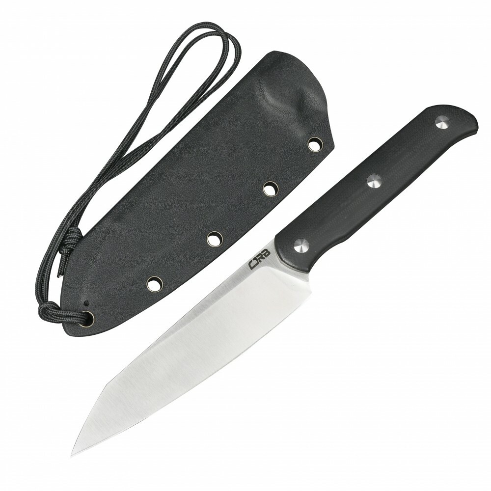 CJRB SILAX FIXED BLADE KNIFE AR-RPM9 BLADE BLACK G10 HANDLE J1921B-BK