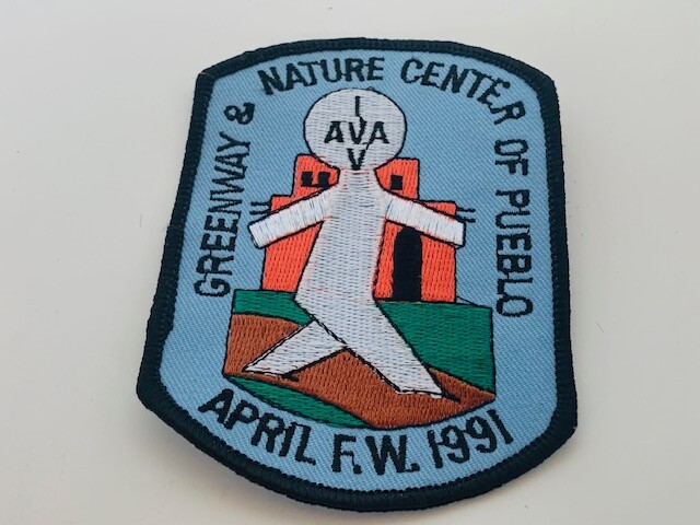 Advertising Patch Logo Emblem Sew vtg patches Pueblo Colorado CO Greenway nature