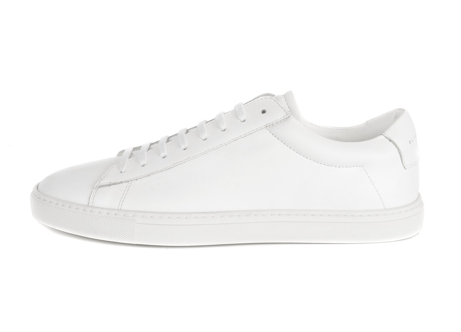 OLIVER CABELL SNEAKERS Low 1 white calfskin made in Italy luxury 46 usa 13