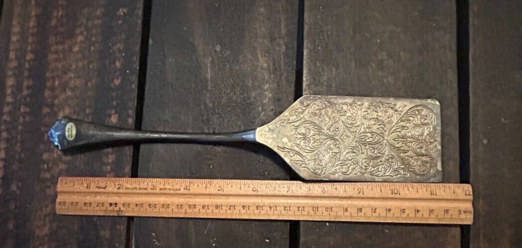 Engraved Flat Spatula Server Utensil Indonesia