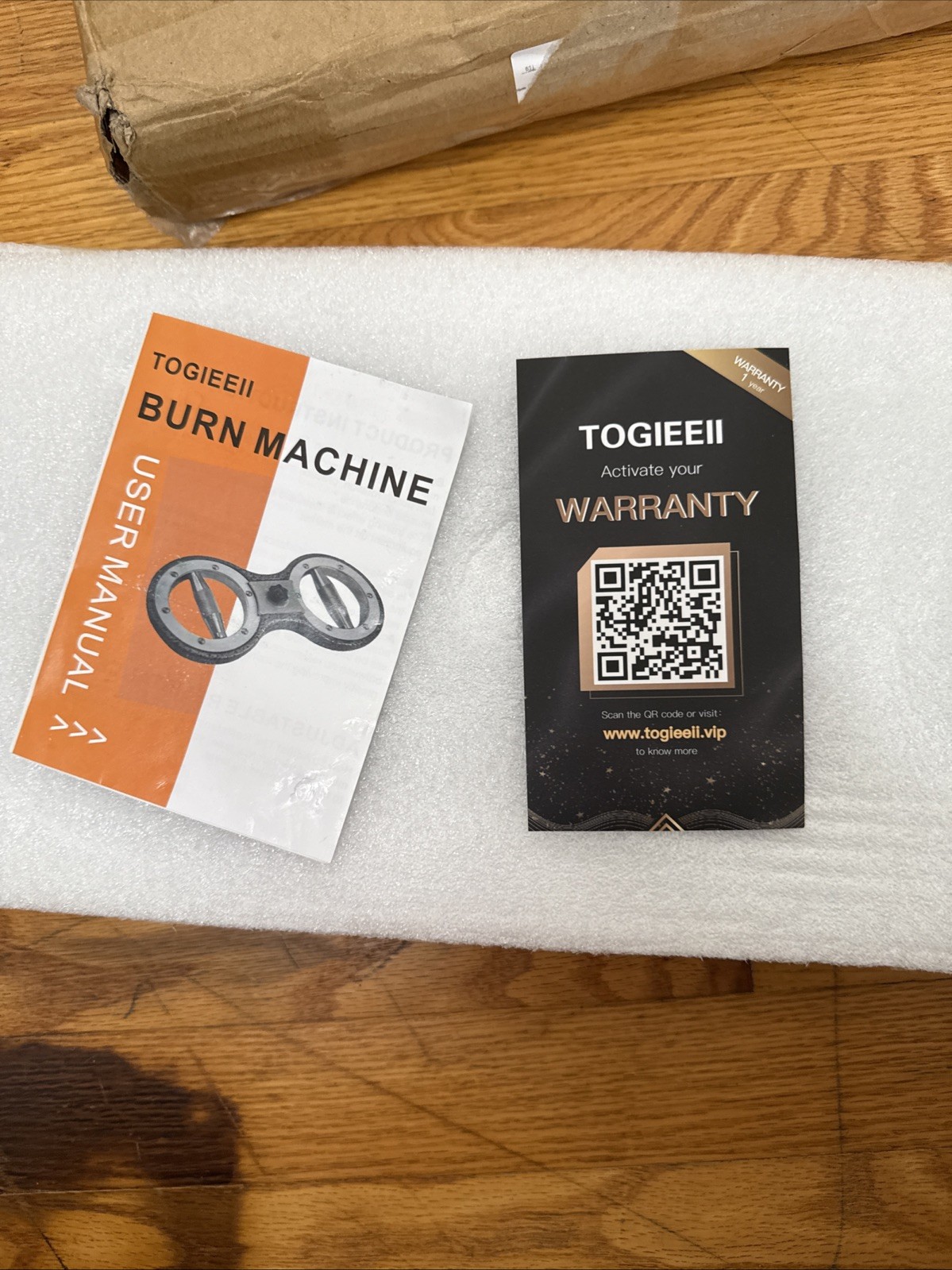 Rotating burn Machine