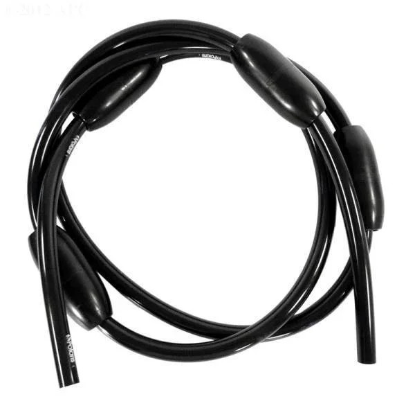 Polaris Leader Hose W/Floats, Black