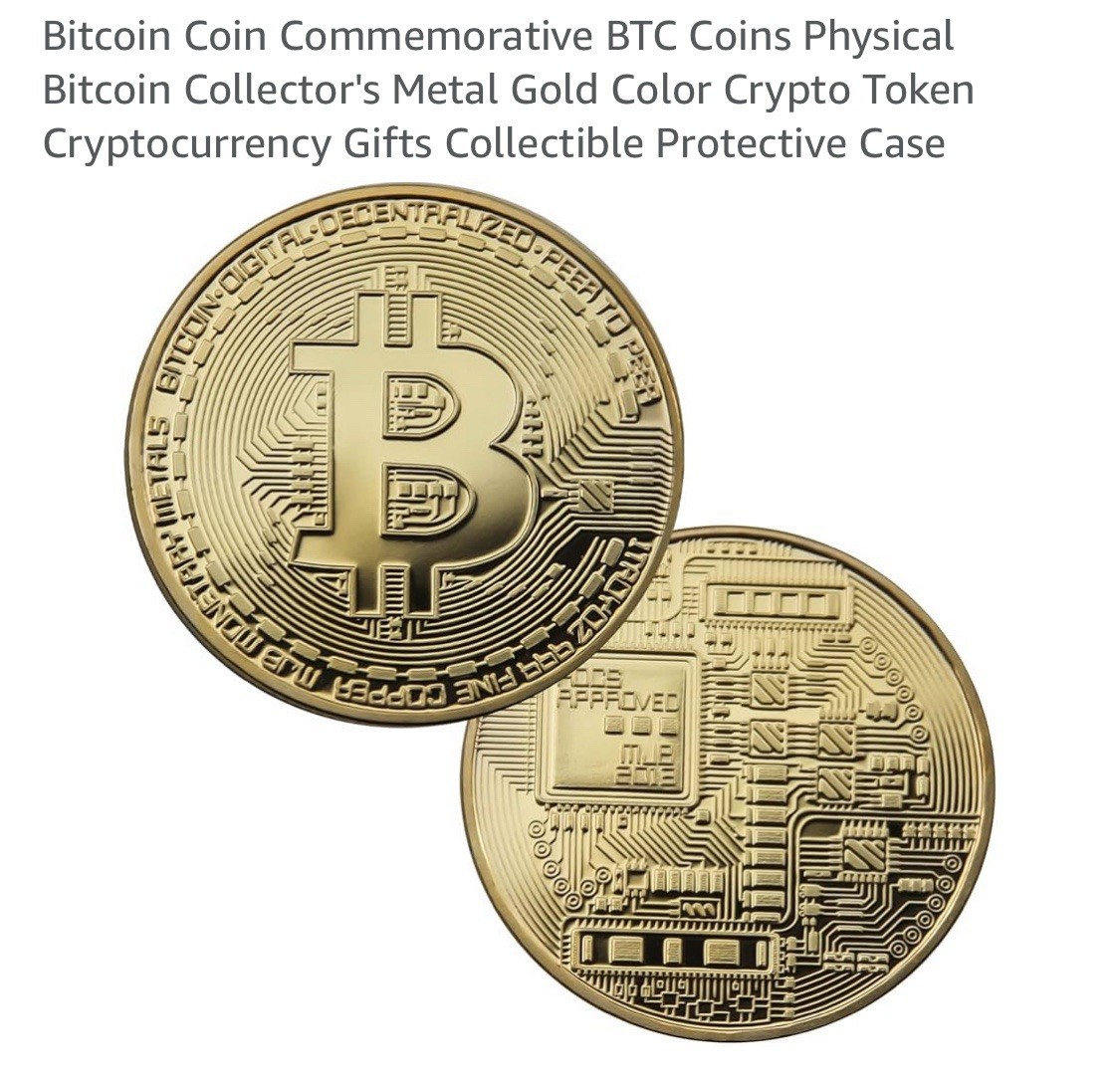 Collectors Edition Bitcoin Coin