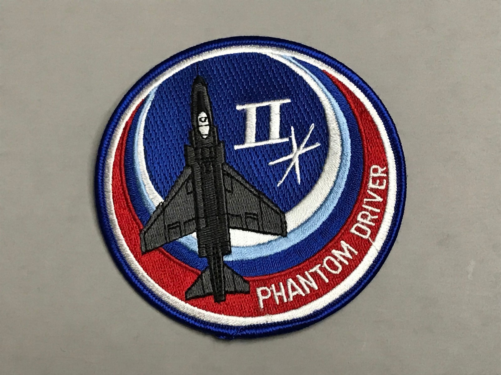 Phantom Driver patch, military patch, patch with plane, gift for him, NEW patch