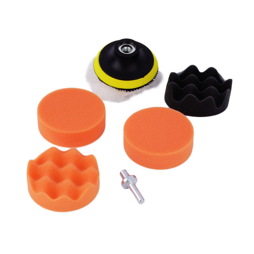 Set Of 21 Car Polishing Sponges For Drill With M10 Adapter HRB5