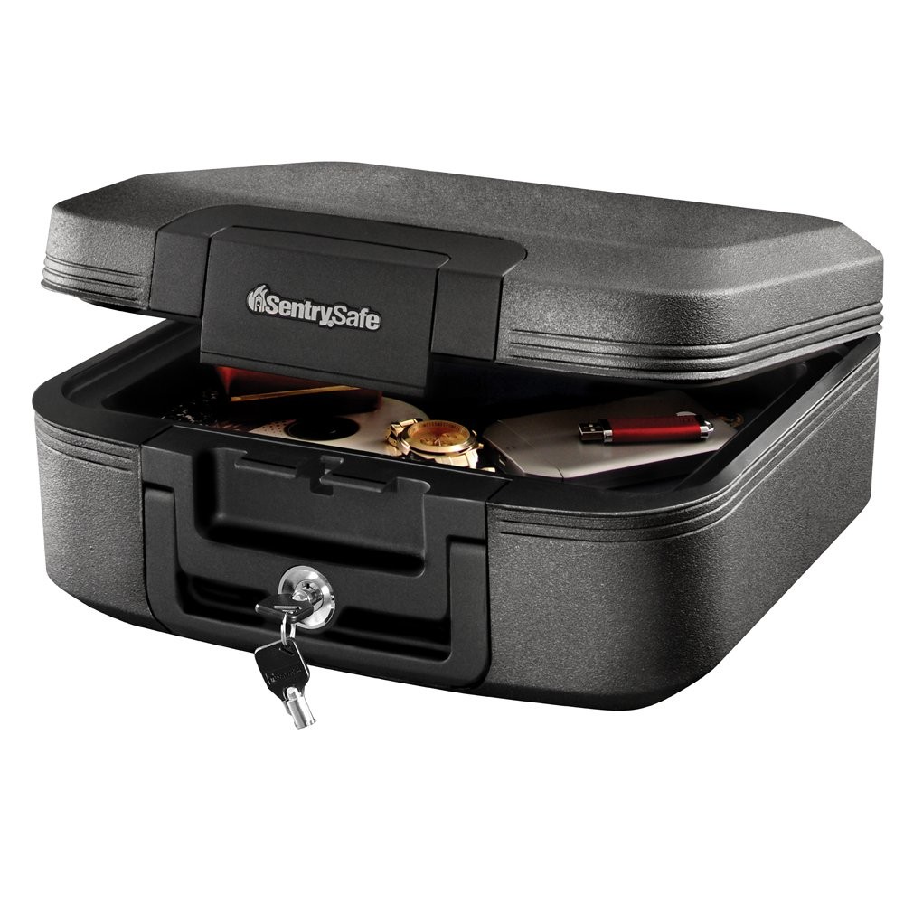 SentrySafe Charcoal Gray Fireproof and 0.28 Cubic Feet,
