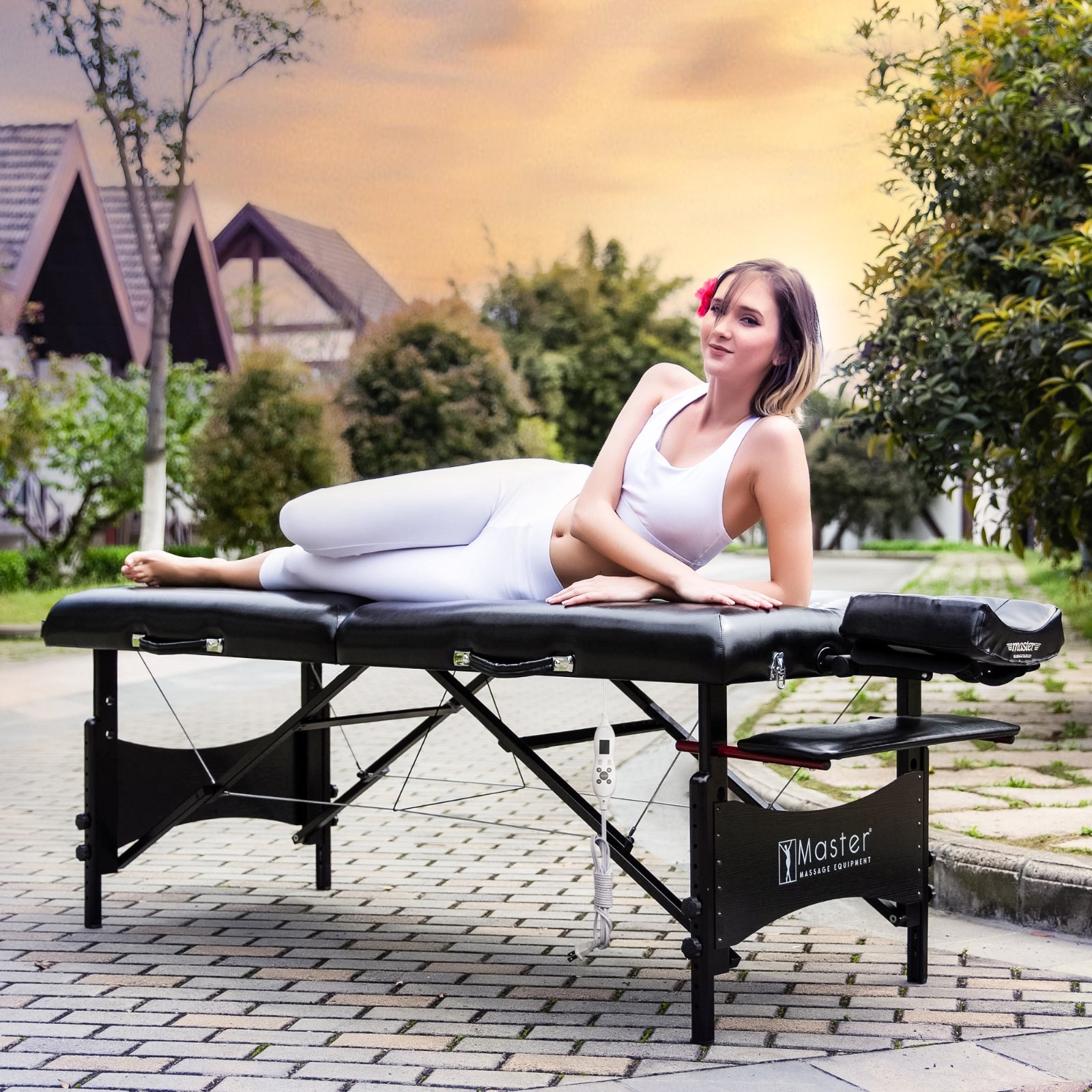 Master Massage 30" GALAXY� Portable Massage Table Package with THERMA-TOP�