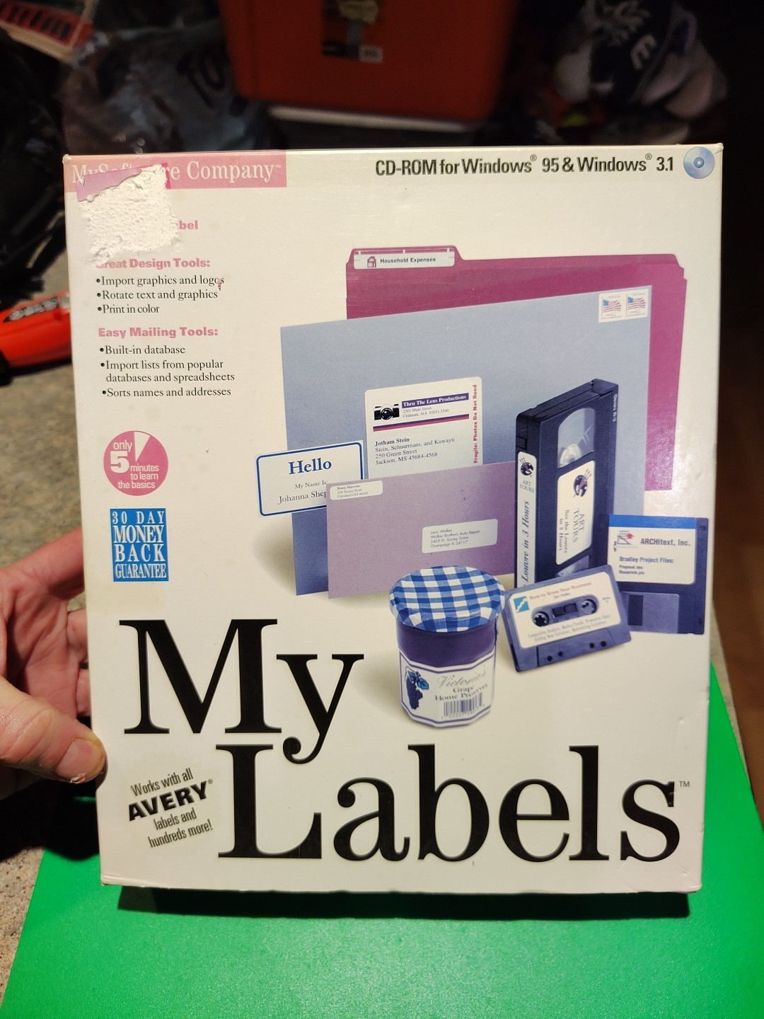 My Labels CD-Rom Windows 95 And 3.1