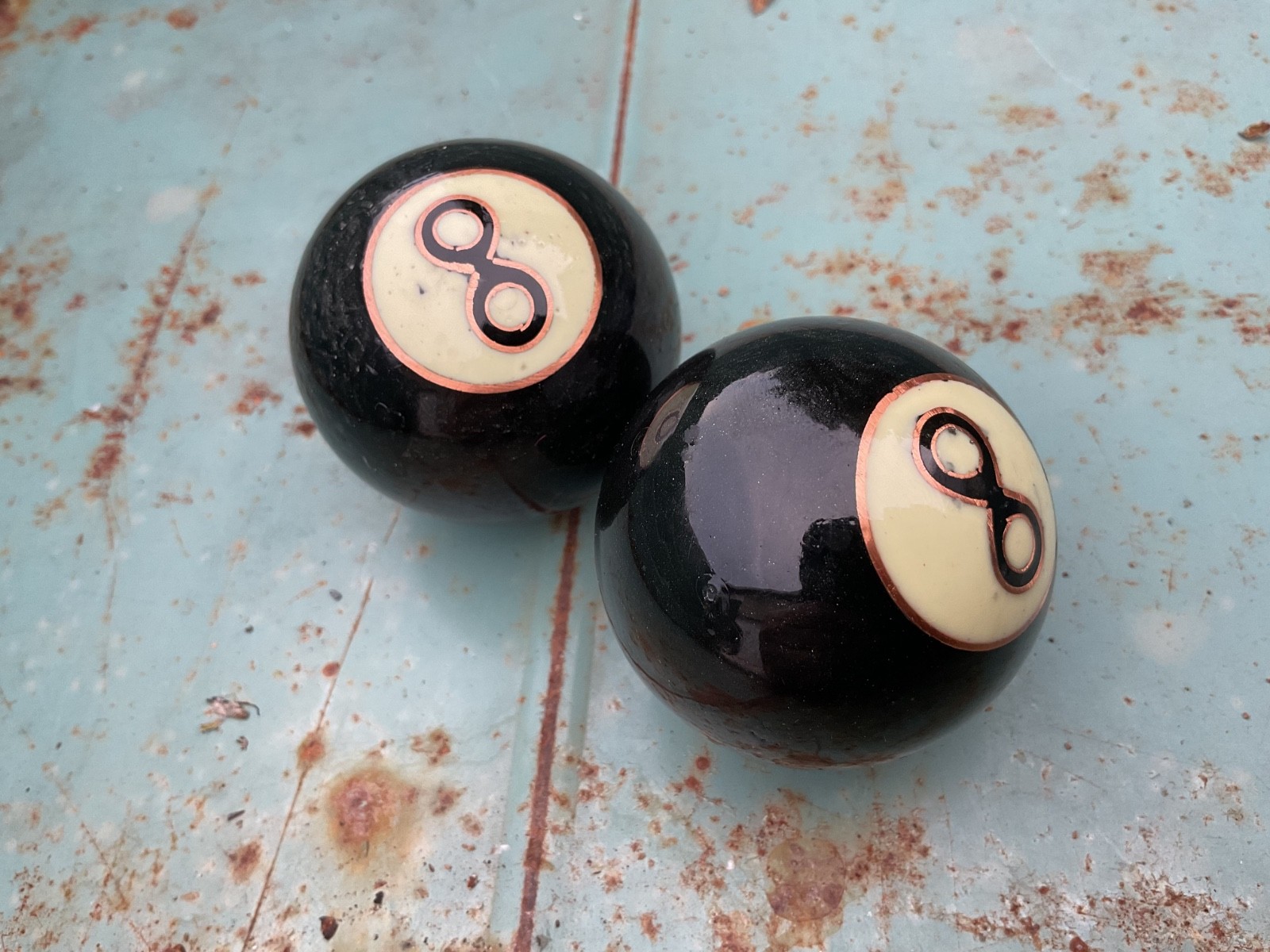 Chinese 8 Ball Hand Massage Musical Chiming Baoding Balls