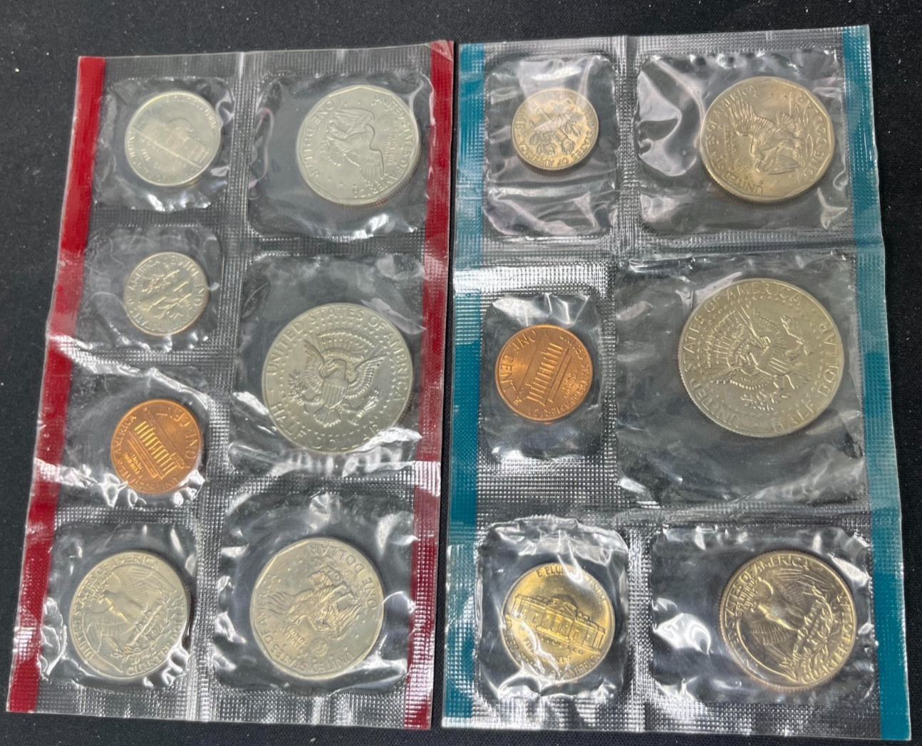 1980 Uncirculated Coin Set U.S Mint no envelope
