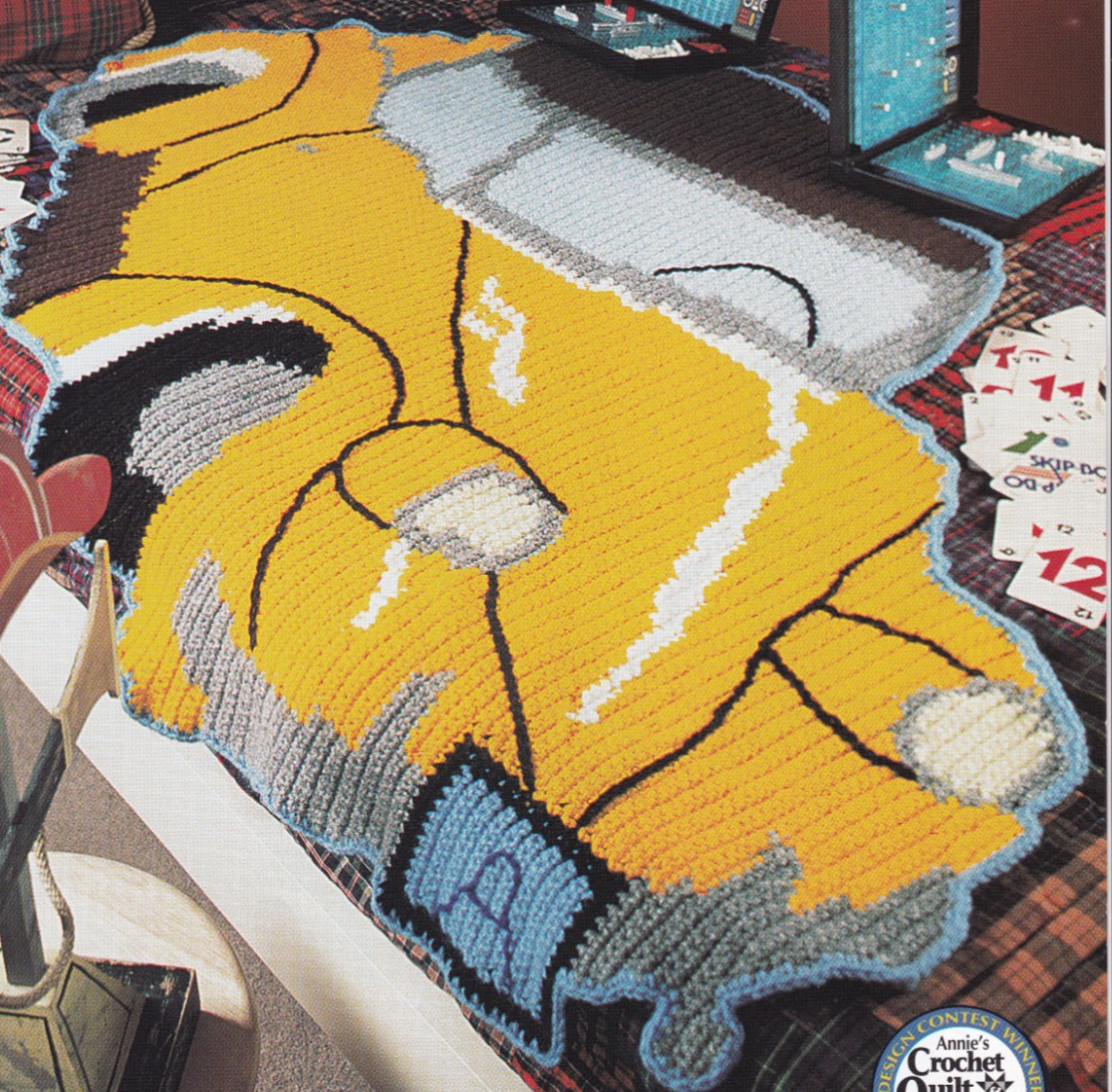 Crochet Afghan Pattern SPORTS CAR AFGHAN Instructions Annie's