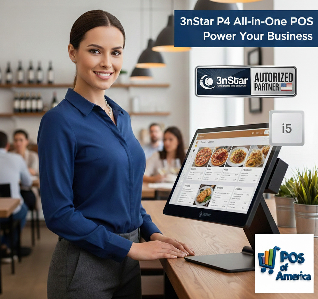 3nStar Point of Sale All-In-One P4 i5 12th 8GB 240GB SSD Capacitive W11 Wi-Fi BT