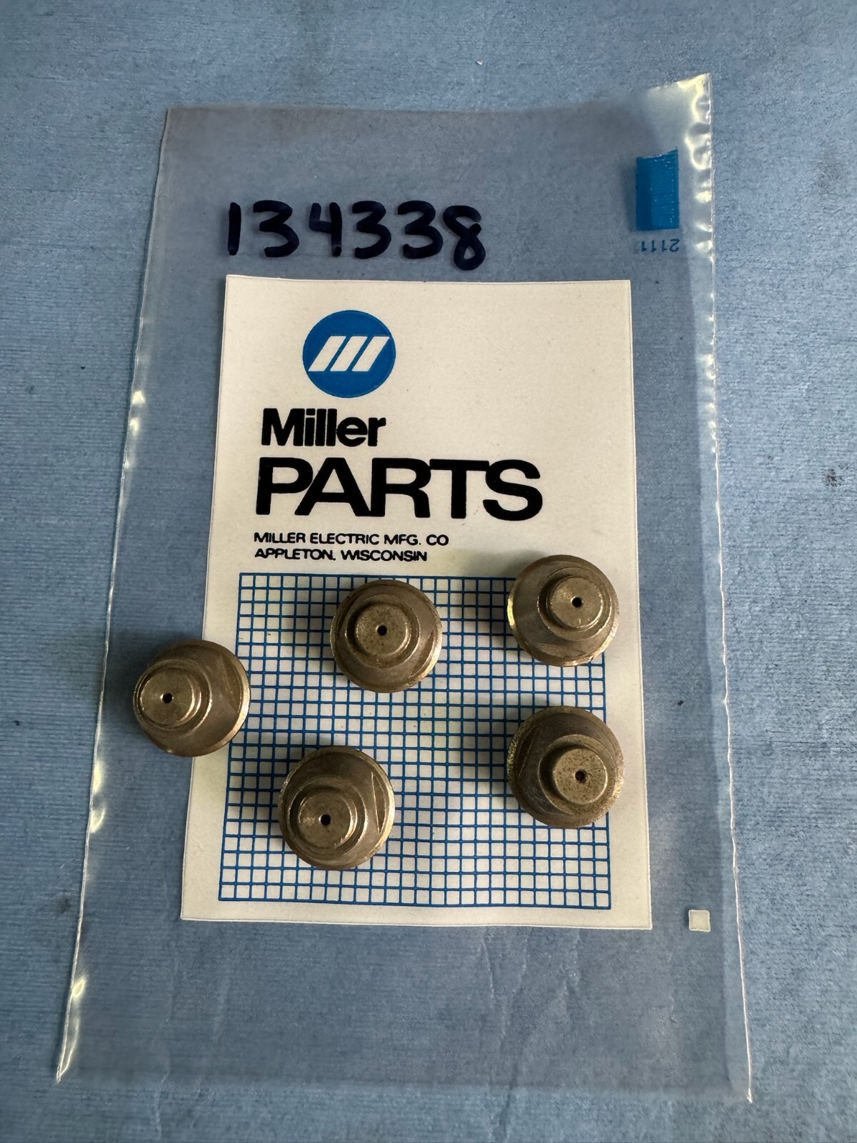 134338 Tip - 5 pack - NEW OLD STOCK | Miller Plasma Parts