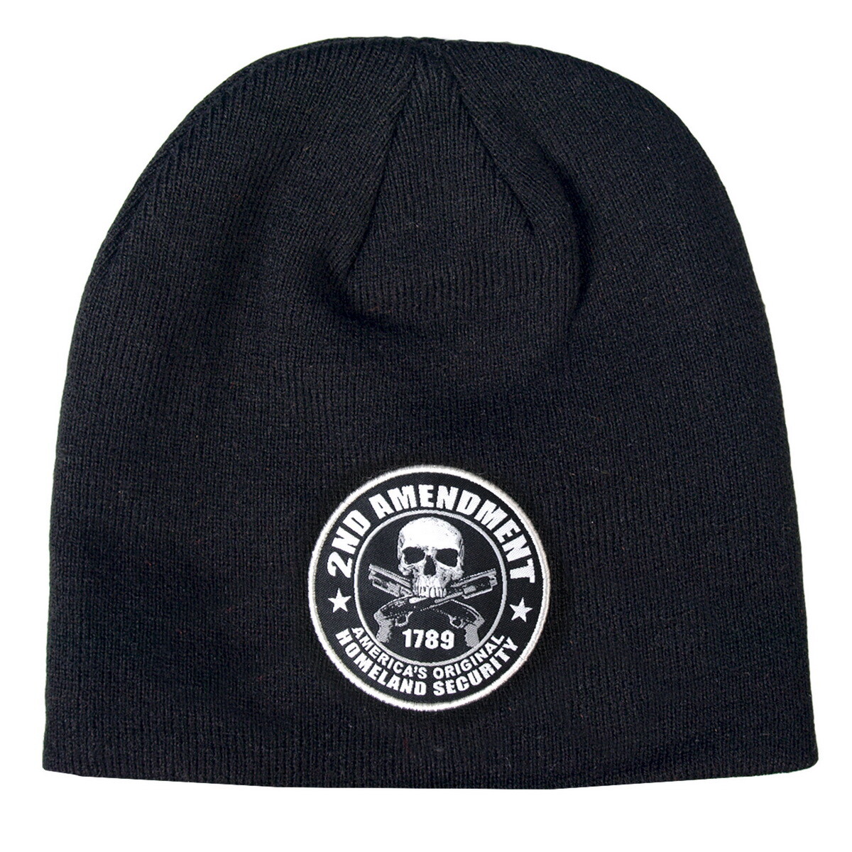 Hot Leathers KHB1038 2nd Amendment America's Original Homeland Security Skull