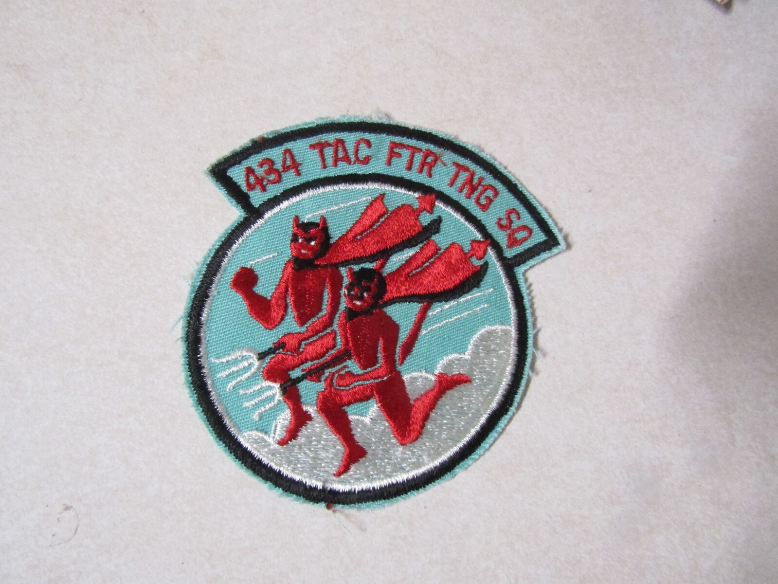 MILITARY PATCH US AIR FORCE 434TH TACTICAL FIGHTER TRAINING SQUADRON