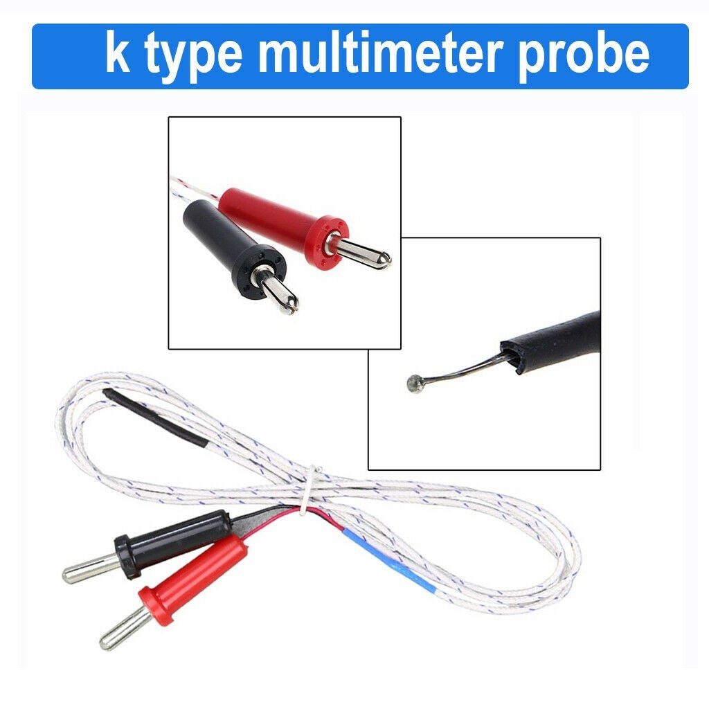 Testing Digital Circuitry Multimeter Thermocouple Probe For Multimeter