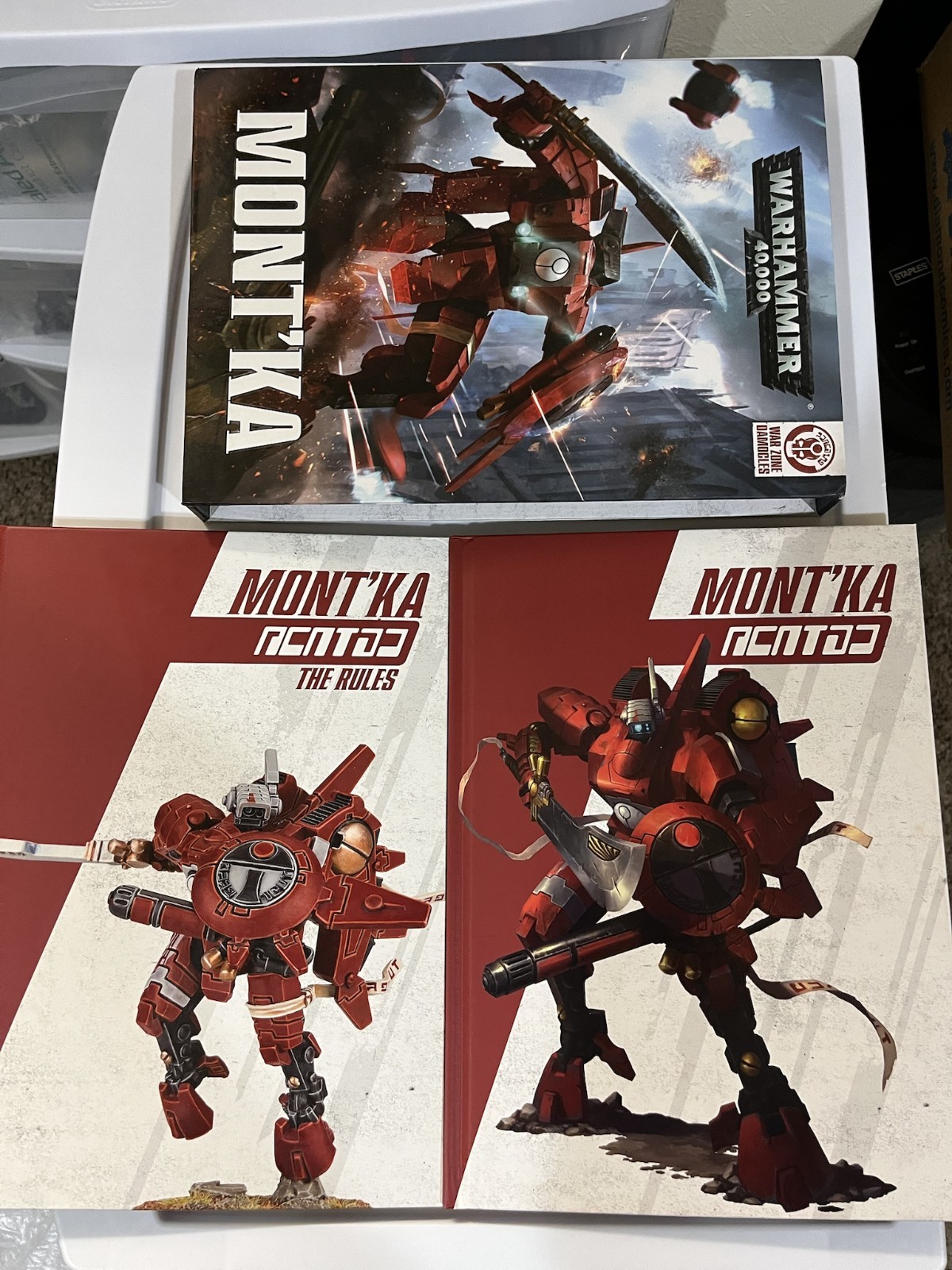 40k 7th Ed. Tau Kouyon, Mont'ka Apocalypse Campaign; AoS magazines