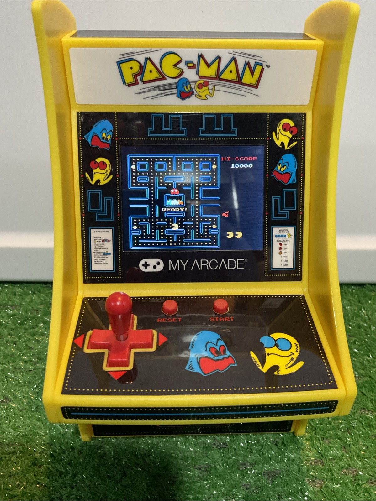 My Arcade Pac-Man Micro Player Mini Arcade Video Game Machine Tested Working 👍