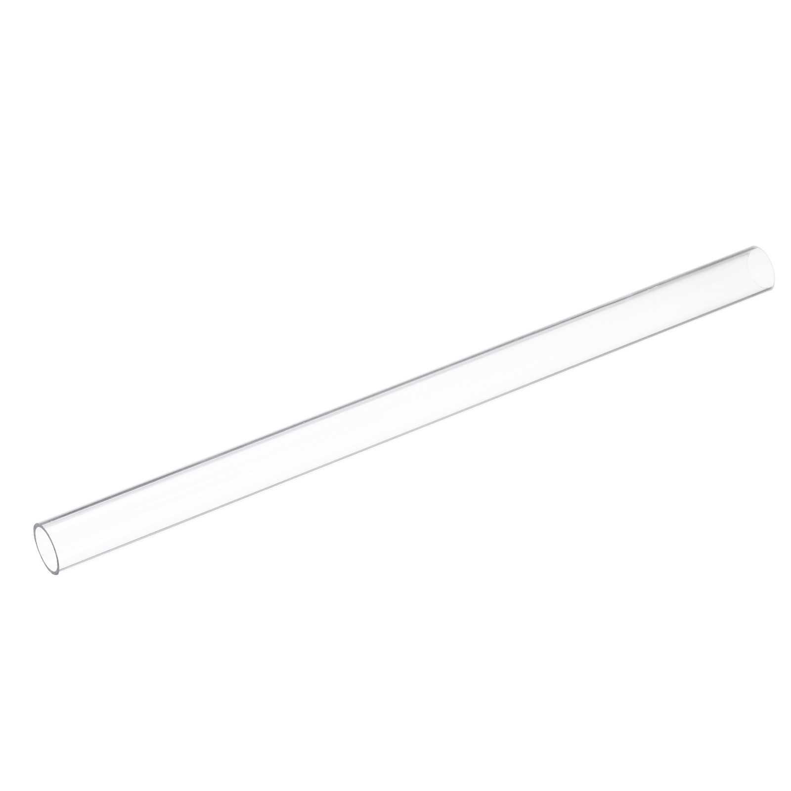 Clear Rigid Tubing 5/8 Inch(16mm)x3/4 Inch(19mm)x1Ft(305mm) Plastic PC Tube
