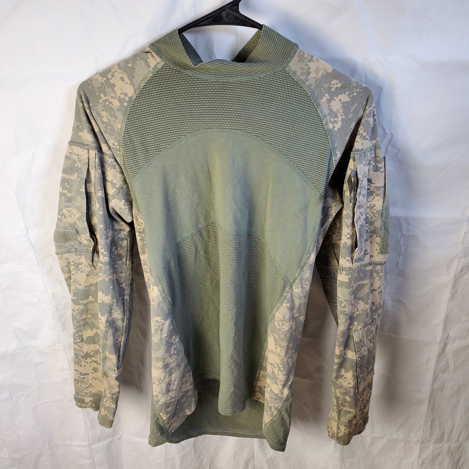 Massif Shirt Mens M Green Camo Army Combat Military Soldier Team
