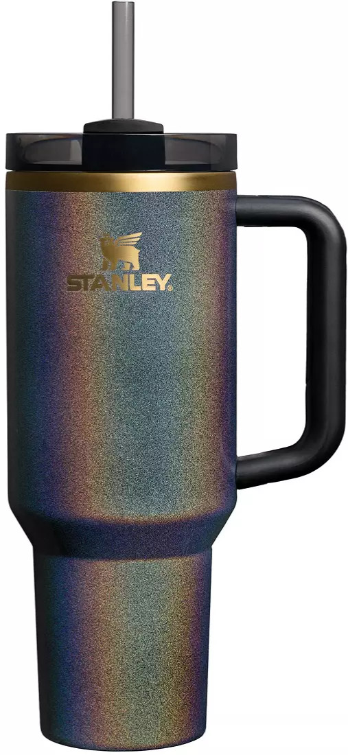 Stanley Fairy Dust 40oz SS H2.0 Flowstate Quencher Tumbler Dream Weaver Bling