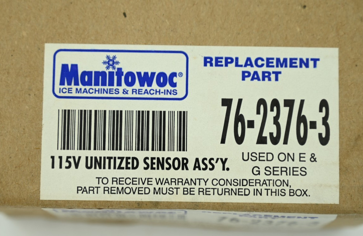 Genuine OEM Manitowoc 76-2376-3 Unitized Sensor Assembly 1058 115V