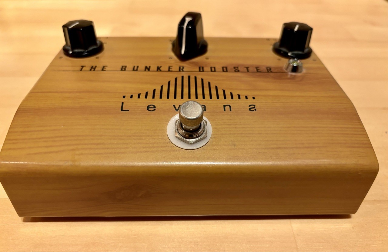 Levana The Bunker Booster Bass Guitar Effects Pedal Used