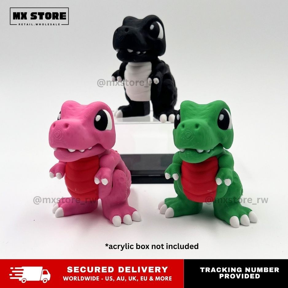 Mini GT Porsche 911 GT3 R Rexy Roxy Skeleton Dinosaur Diecast Display Accessory