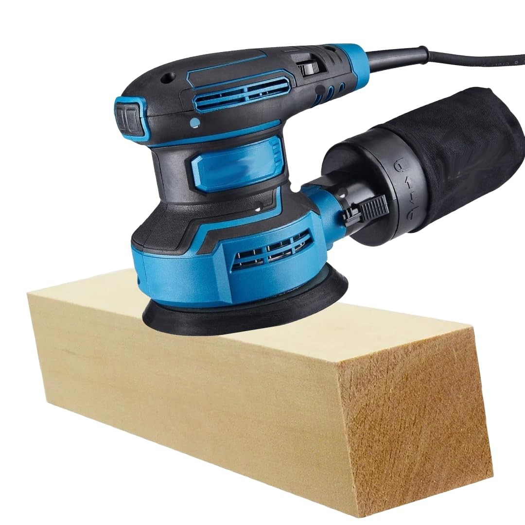 Hercules 3 Amp 5 in. Random Orbital Palm Sander with Soft Start