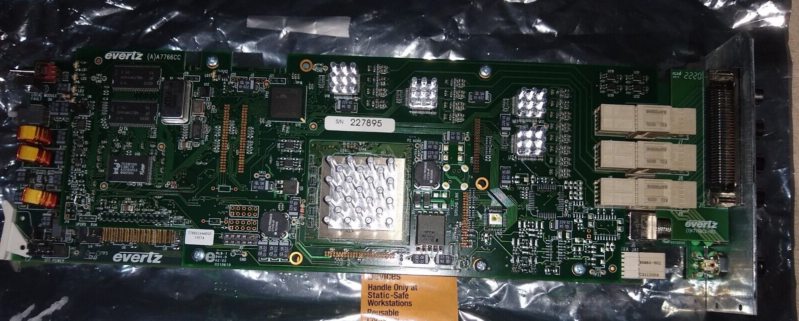 Evertz 7766 AVM 4A-SD Analog Multiview Module
