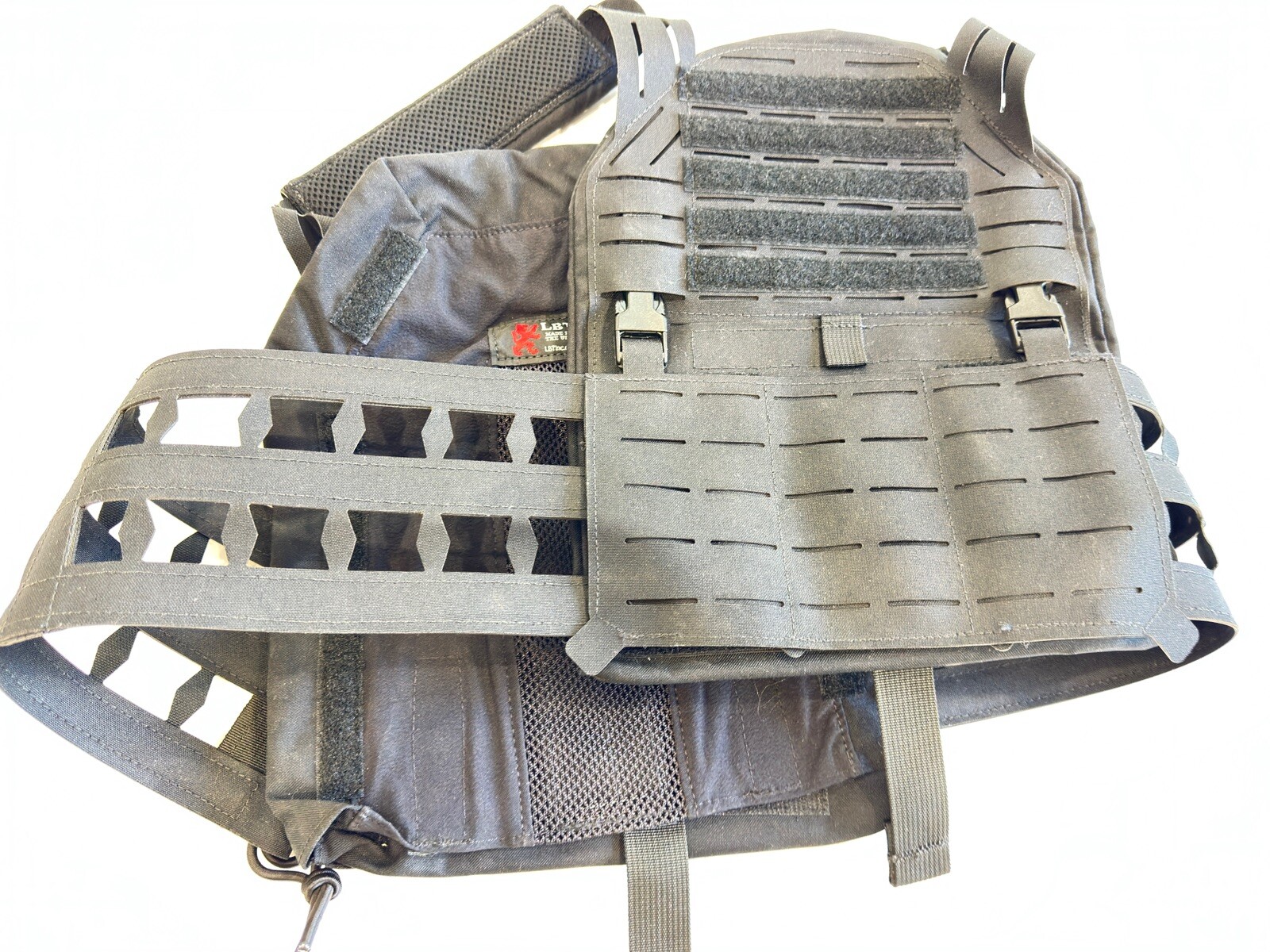 London Bridge Trading Black LBT-6094G3-M Medium Plate Carrier Vest
