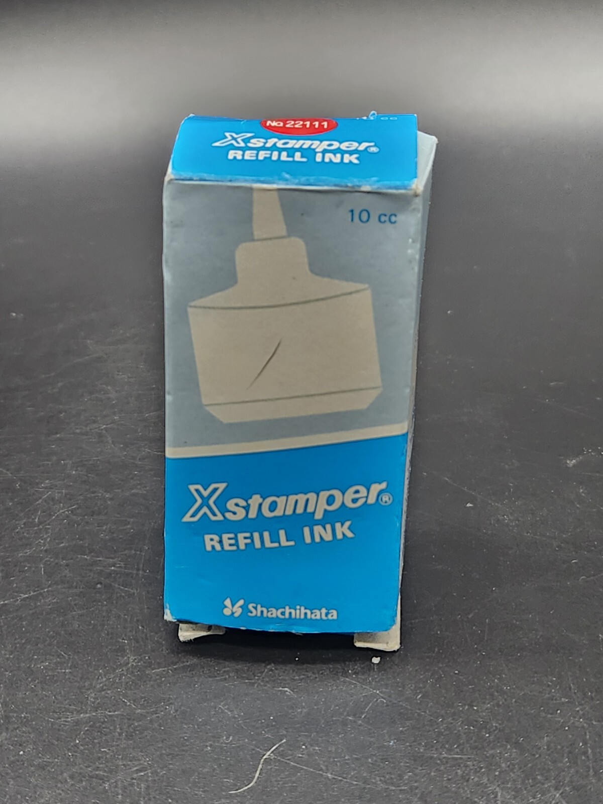 Xstamper Red Refill Ink 22111, 10ml Bottle, by Shachihata