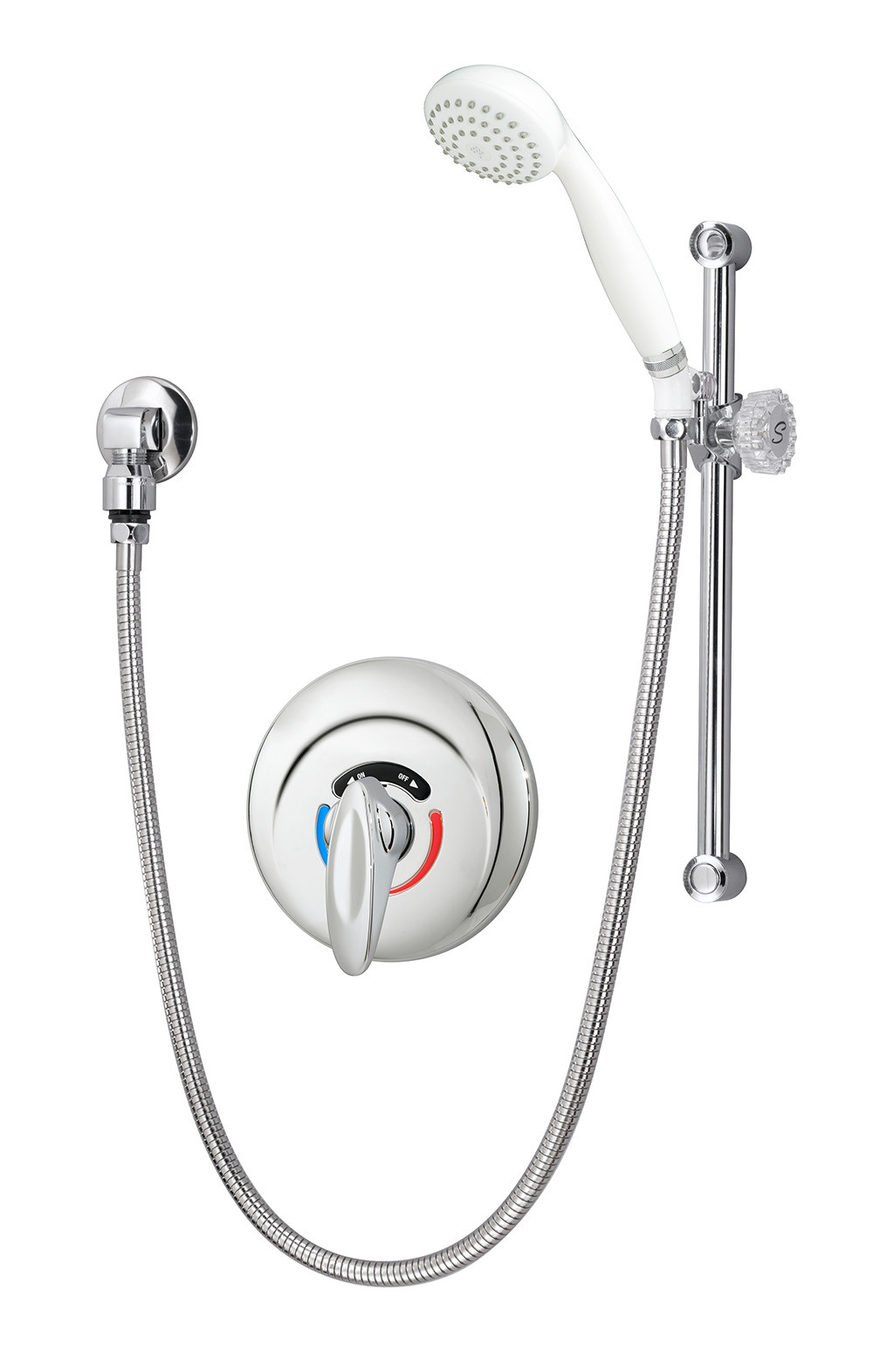SYMMONS Shower Trim with Hand-Shower 1-25-FSB-1.5 ADA Compliant