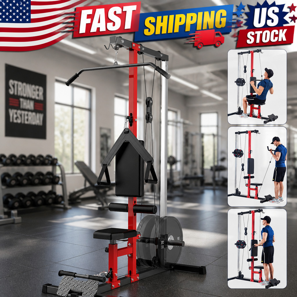 LAT Pull Down Machines, Multi-Functional Cable Machine with High and Low Pulley