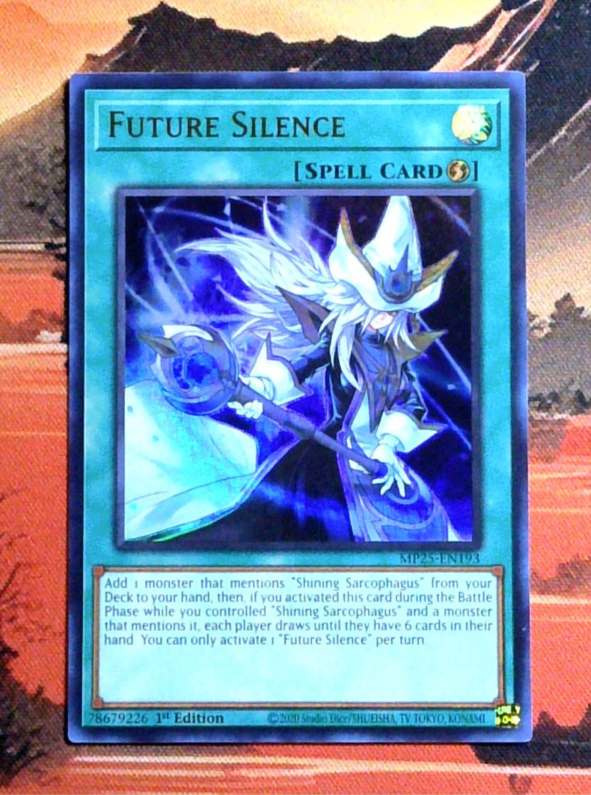 YuGiOh! Future Silence MP25-EN193 1st Edition NM UR