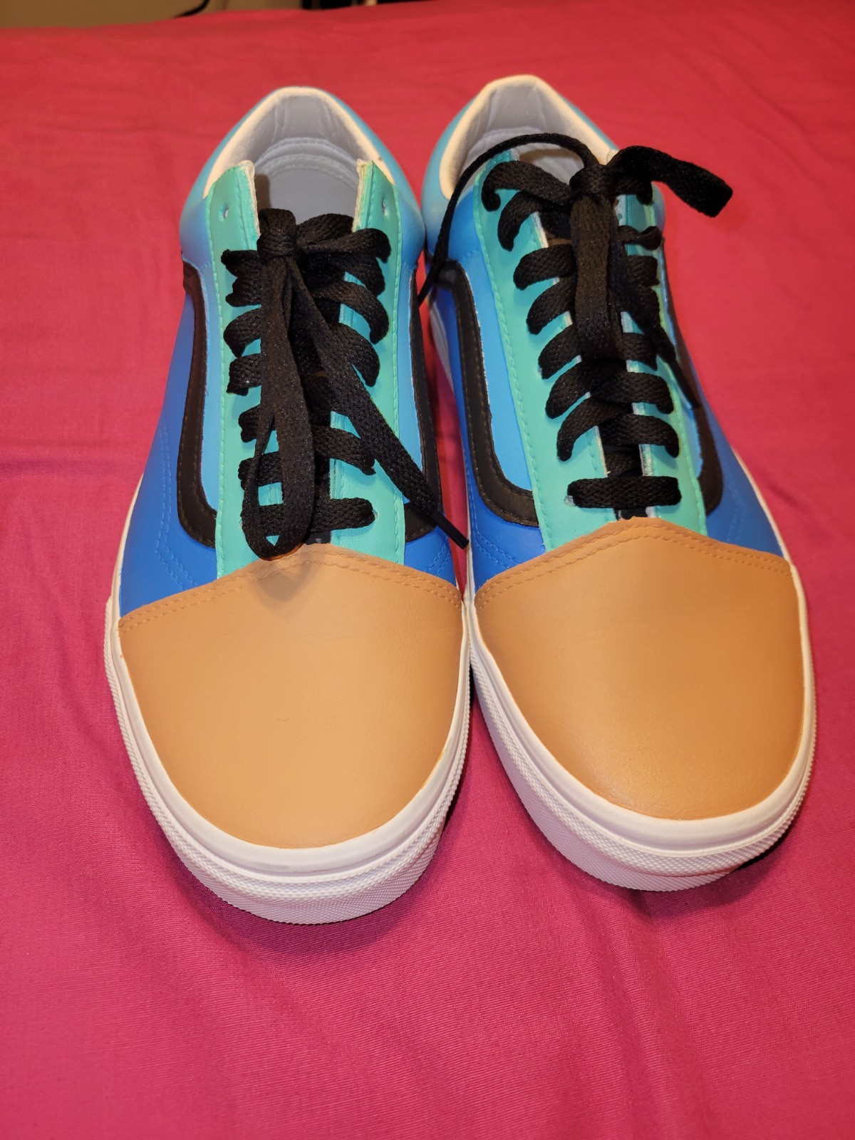 Vans Old Skool shoes featuring "Mix & Match" NEW Mens Size 8/ Women's Deuce 9.5