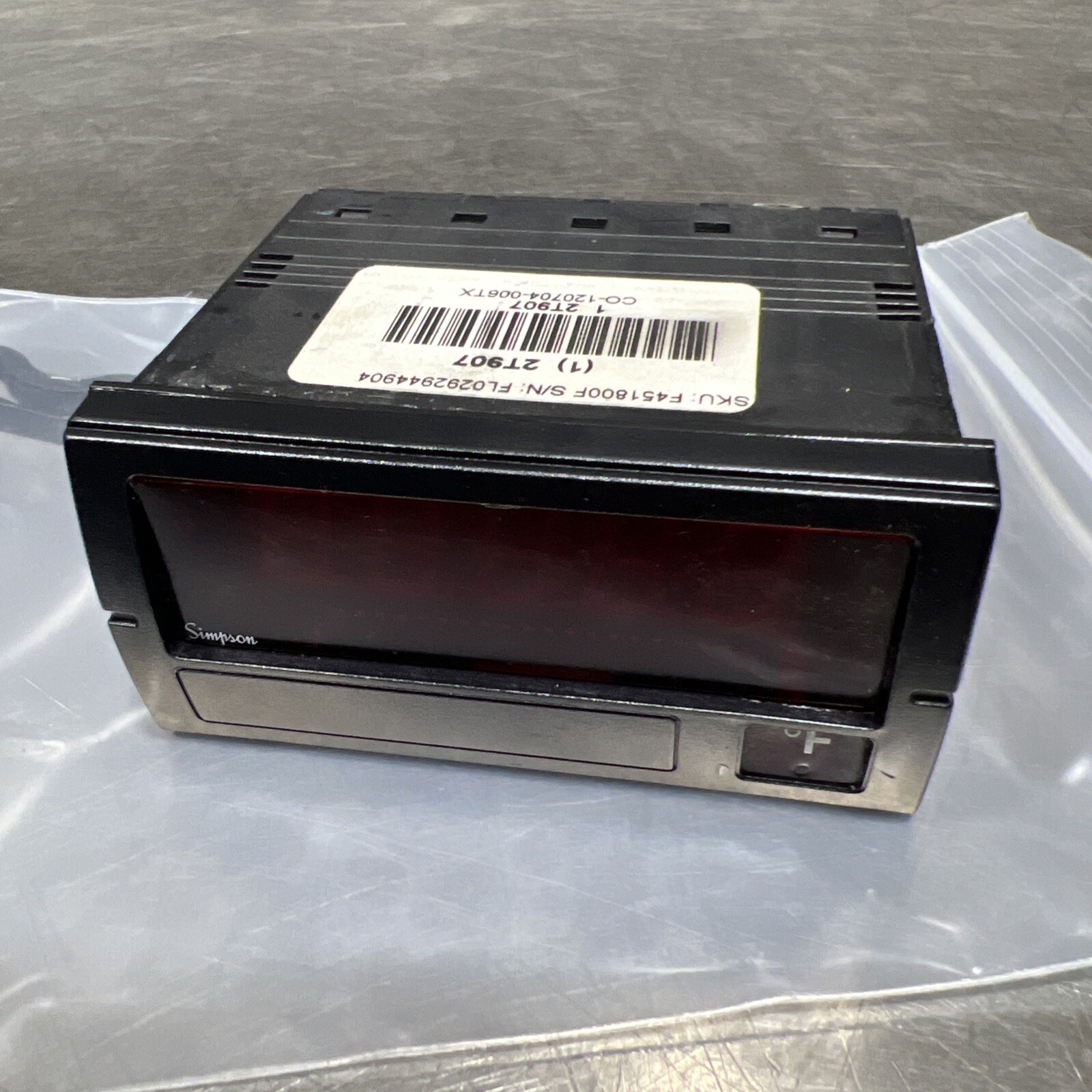 Simpson F451800F Controller Used Surplus