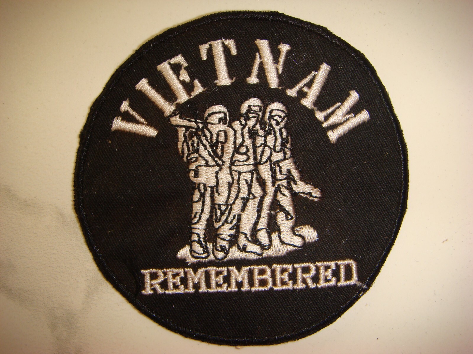 VETERANS REMEMBERED, VIETNAM WAR PATCH