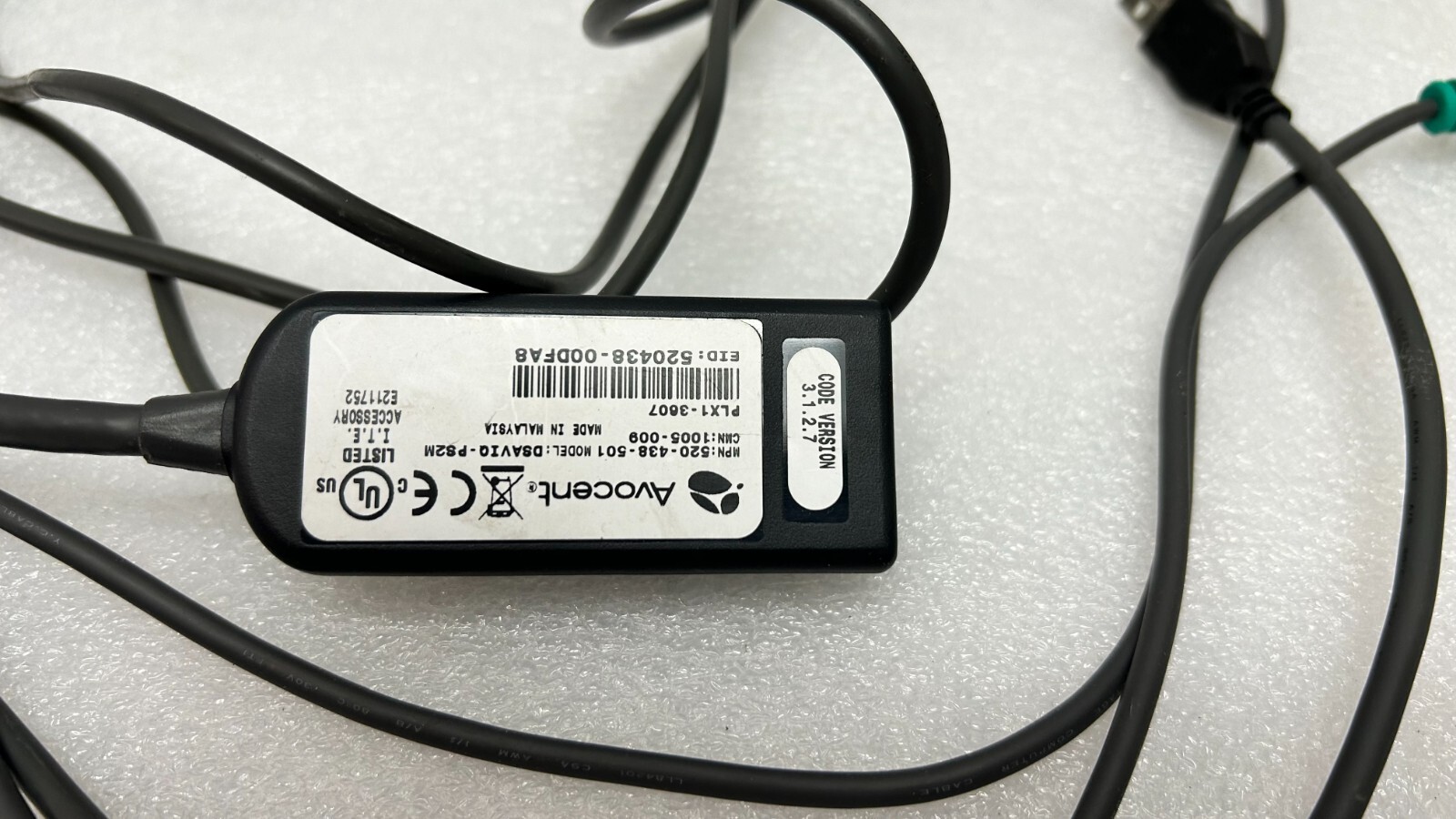 Avocent DSAVIQ-PS2M 520-438-501 E211752 KVM Switch Interface Module Adapter